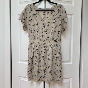 BCBGeneration Sand Dog Racing Print Dress- with pockets!